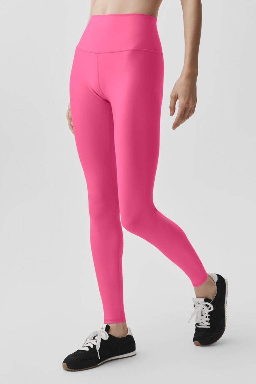 ALO Yoga Hot Pink High-Waist Airlift Leggings